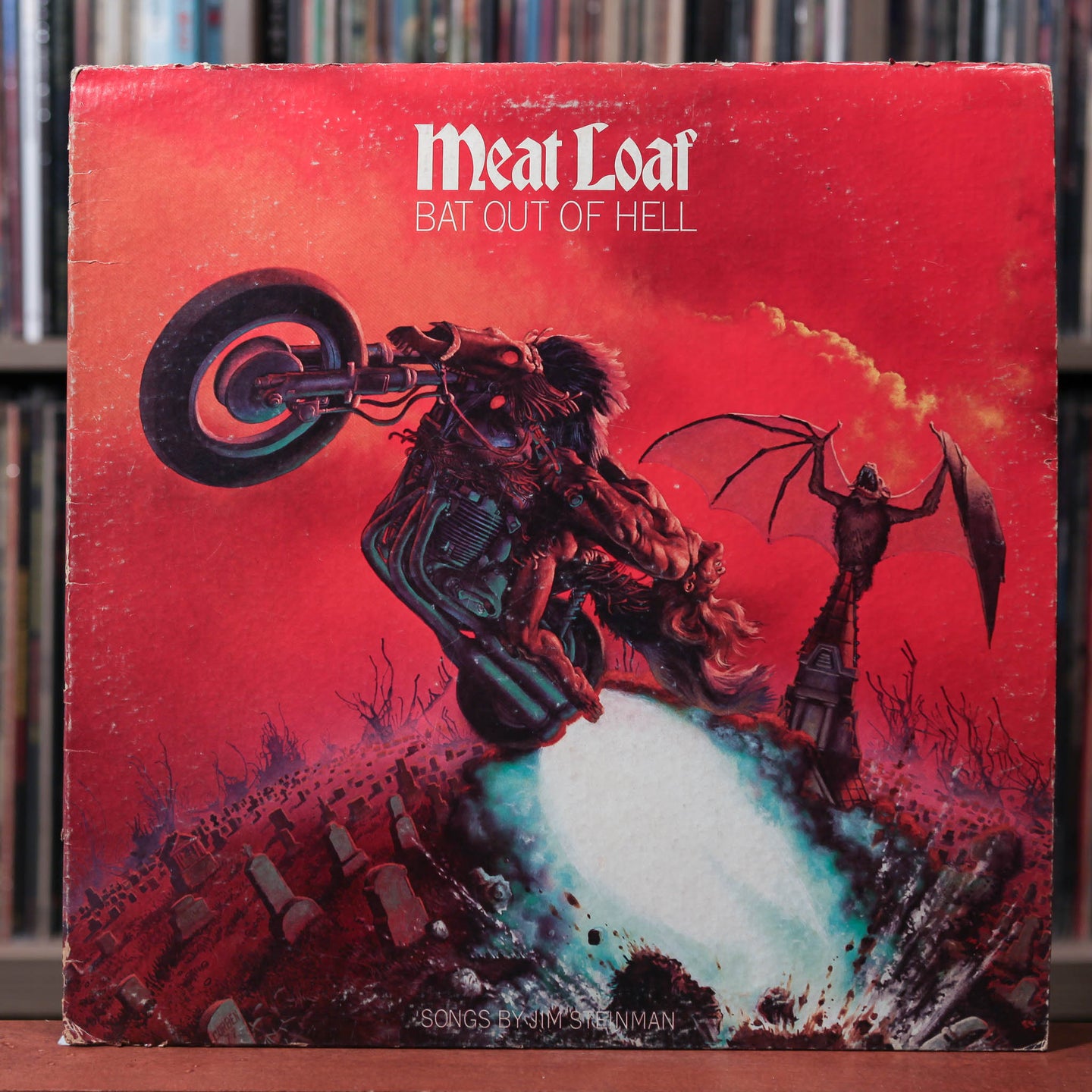 Meatloaf - Bat Out Of Hell - 1976 Epic, VG/VG