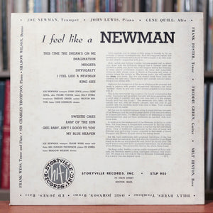 Joe Newman - I Feel Like A Newman - 1956 Storyville, VG+/VG