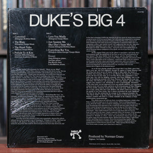 Duke Ellington Quartet - Duke's Big 4 - 1974 Pablo, EX/EX
