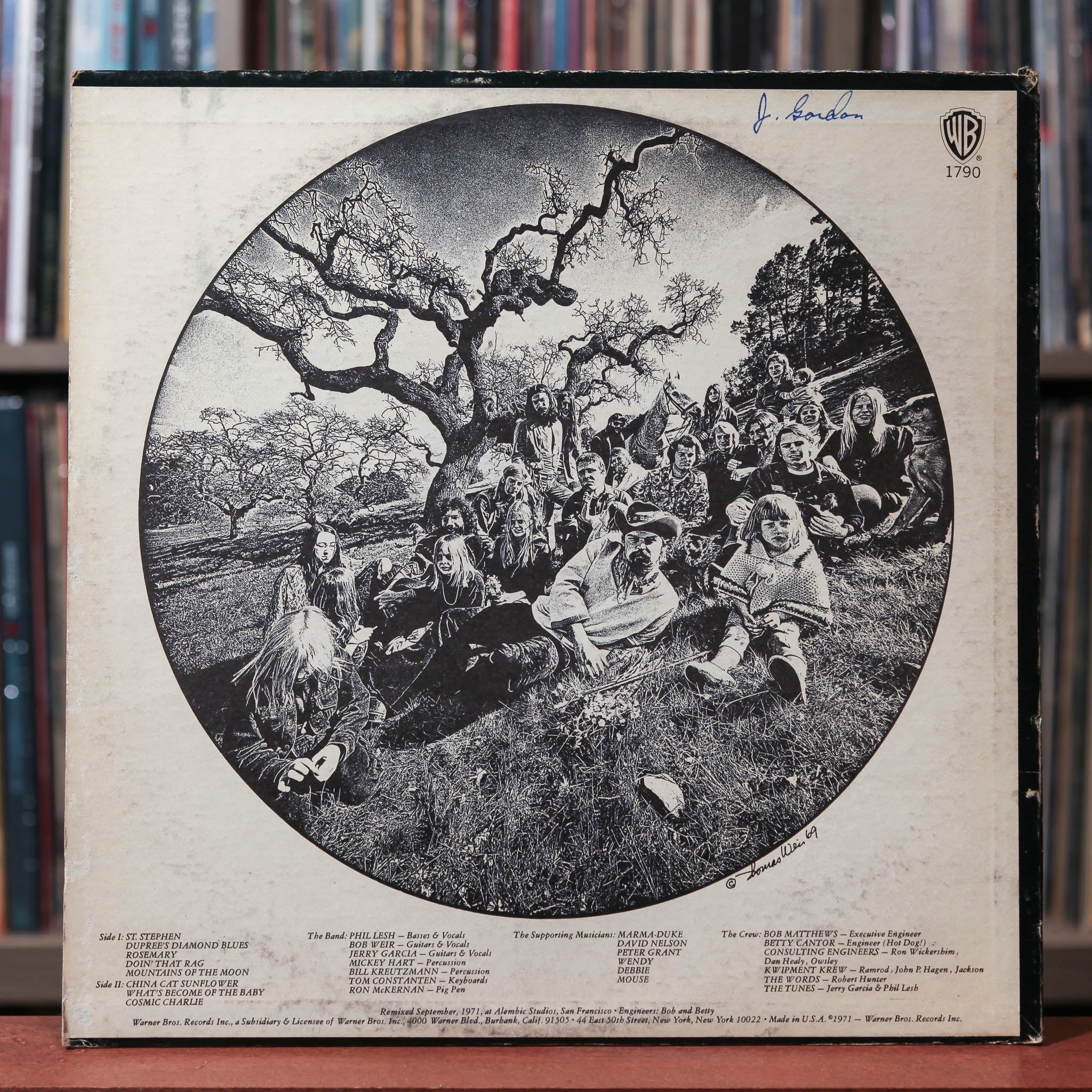 The Grateful Dead - Aoxomoxoa - 1971 Warner Bros. Records, VG/VG+