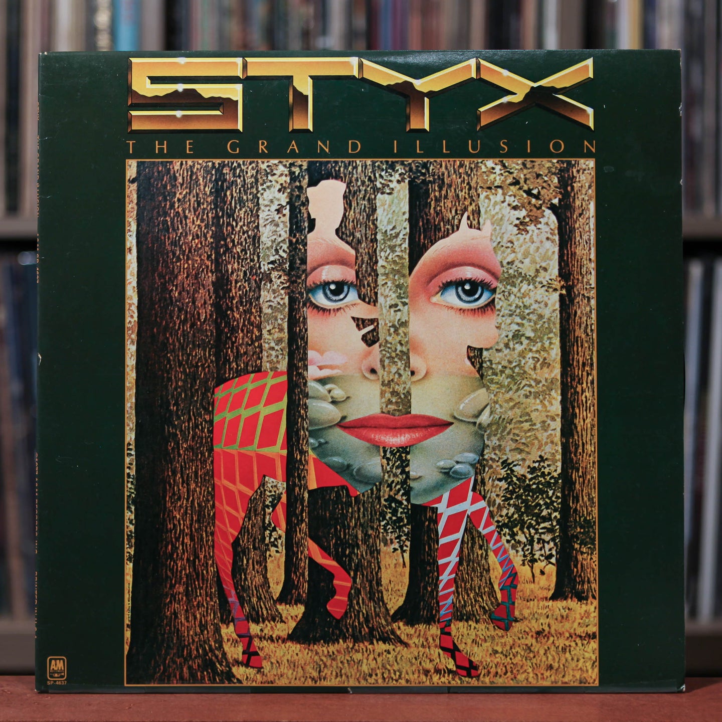 Styx - The Grand Illusion - 1977 A&M, VG+/EX