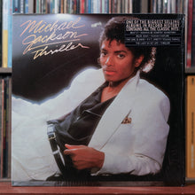 Load image into Gallery viewer, Michael Jackson - Thriller - IN SHRINK W/ HYPE 1982 Epic, EX/VG
