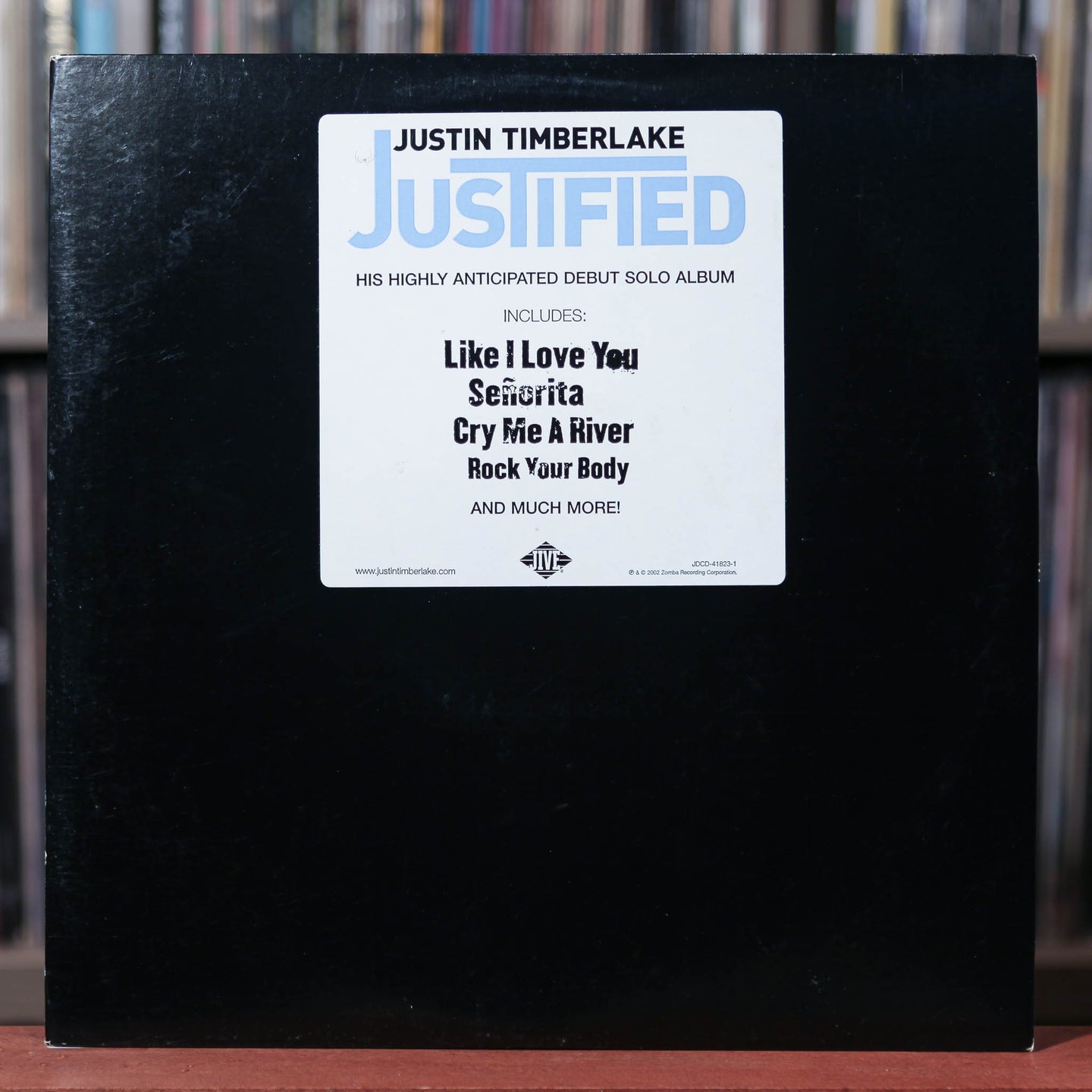 Justin Timberlake - Justified - Rare Promo - 2002 Jive, VG+/EX