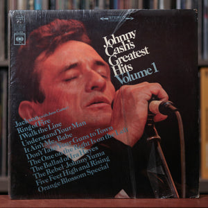 Johnny Cash - Greatest Hits Volume 1 - 1967 Columbia, EX/VG w/Shrink