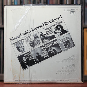 Johnny Cash - Greatest Hits Volume 1 - 1967 Columbia, EX/VG w/Shrink