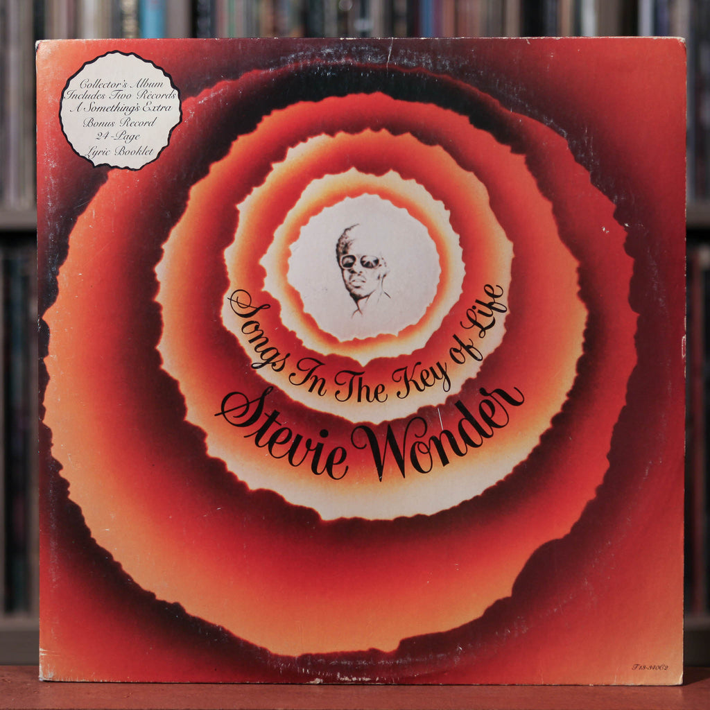 Stevie Wonder 名盤 2LP＋EP付Songs In The Key vintage-vinyl-records-