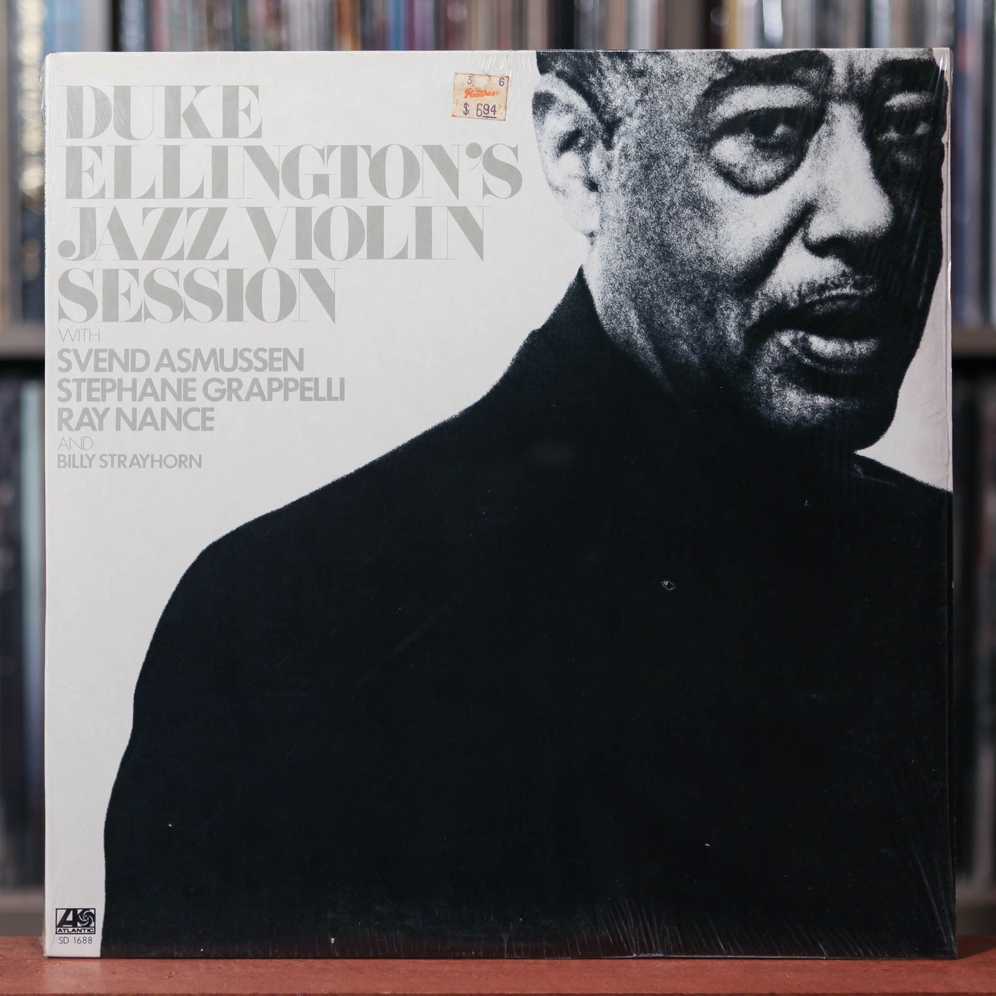 Duke Ellington - Duke Ellington's Jazz Violin Session - 1976 Atlantic, EX/EX w/Shrink
