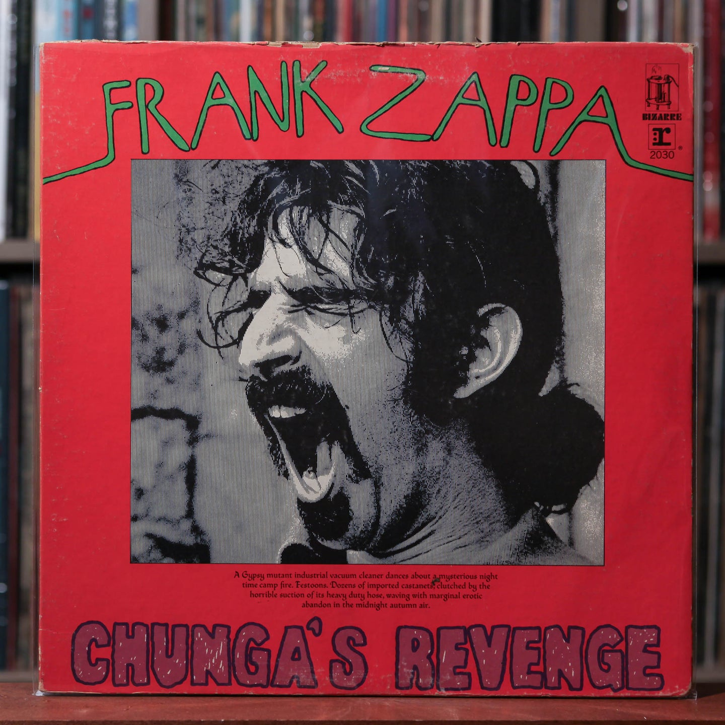 Frank Zappa - Chunga's Revenge - 1970 Bizarre Records, VG/VG