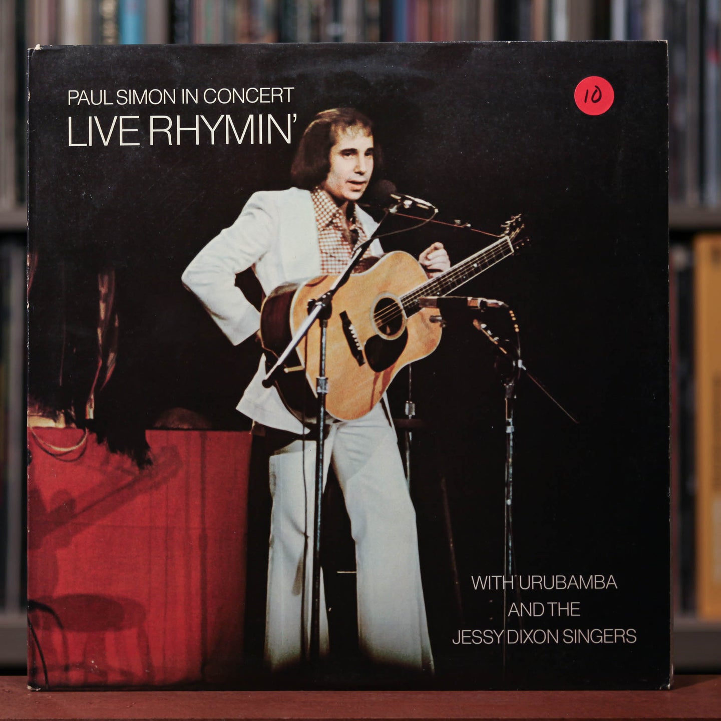 Paul Simon - Paul Simon In Concert Live Rhymin' - 1974 Columbia, VG+/VG+