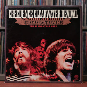 Creedence Clearwater Revival Featuring John Fogerty - Chronicle, The 20 Greatest Hits - 2LP - 1976 Fantasy, VG/Strong VG