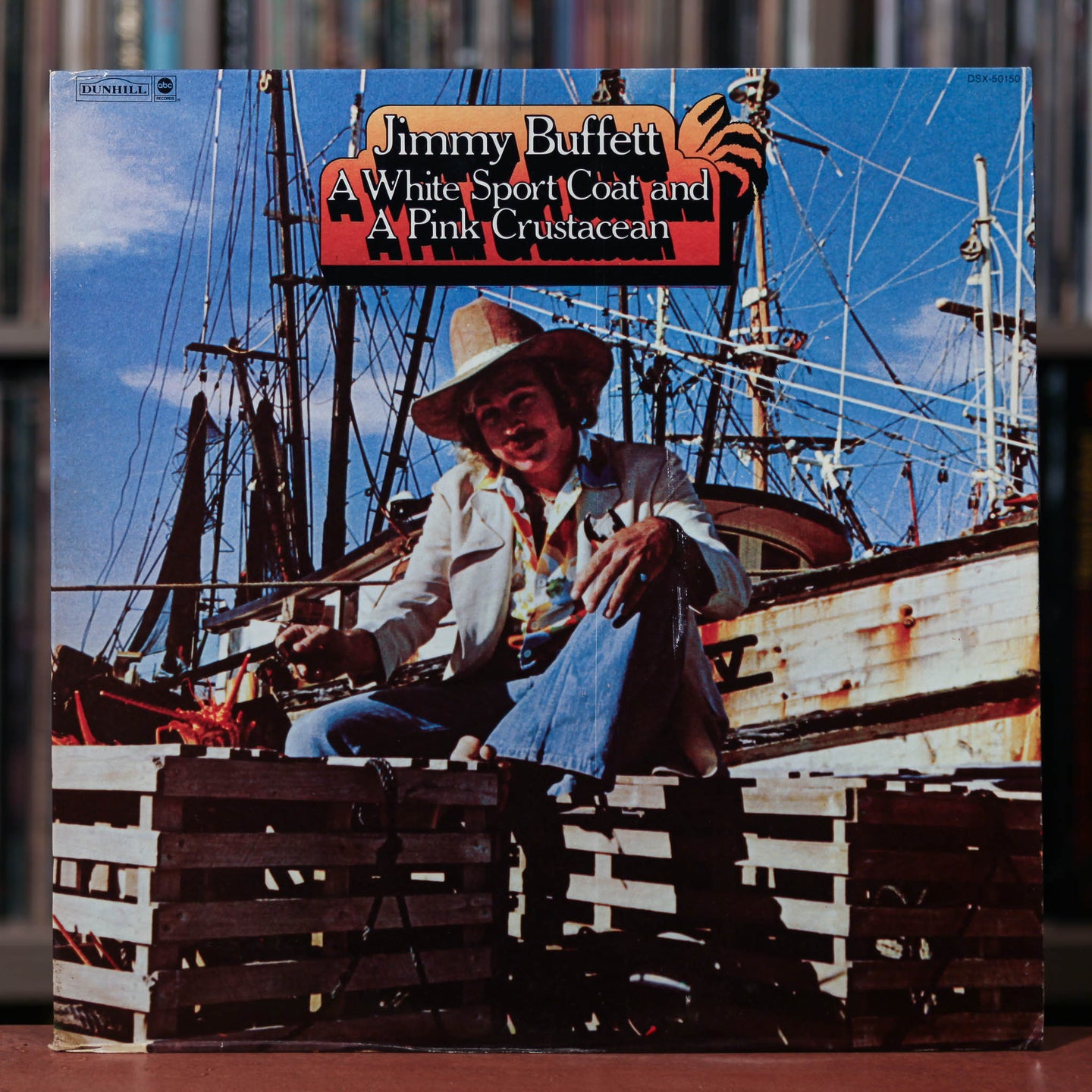 Jimmy Buffett - A White Sports Coat And A Pink Crustacean - 1973 MCA, VG+/VG+