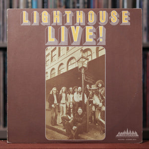 Lighthouse - Lighthouse Live! - 2LP - 1972 Evolution, VG+/VG+