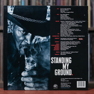 Clarence Gatemouth Brown - Standing My Ground - 1989 Alligator, VG+/VG+