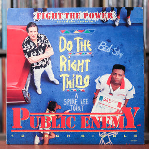 Public Enemy- Fight The Power (Extended Version) - 12" Single - 1989 MOtown, VG+/VG+