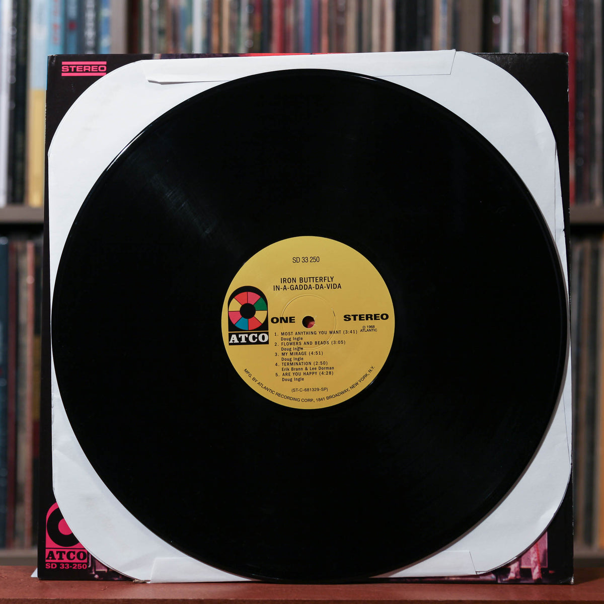 Iron Butterfly - In-A-Gadda-Da-Vida - 2020 ATCO Records, VG+/VG+
