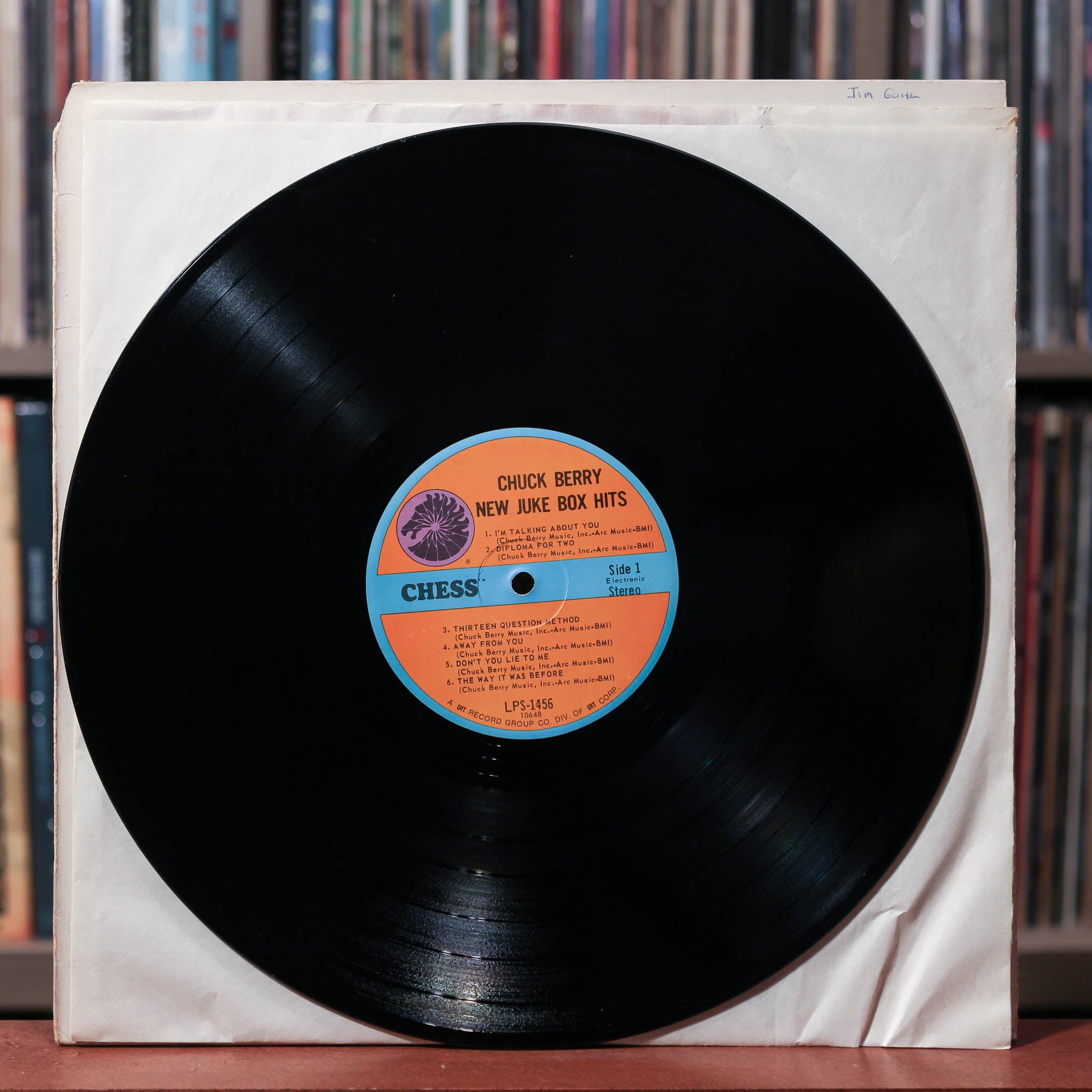 Chuck Berry - New Juke Box Hits - 1968 Chess, VG+/EX