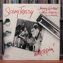 Load image into Gallery viewer, Sonny Terry, Johnny Winter, Willie Dixon, Styve Homnick - Whoopin&#39; - 1984 Alligator, VG+/VG+
