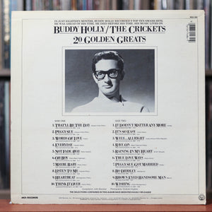 Buddy Holly - 20 Golden Greats - 1978 MCA, VG+/VG+