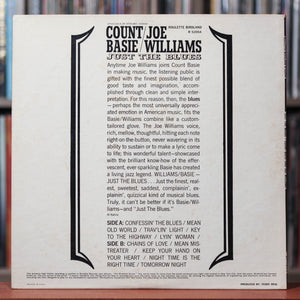 Count Basie/Joe Williams - Just The Blues - 1960 Roulette, VG/VG+