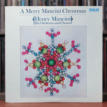 Load image into Gallery viewer, Henry Mancini, His Orchestra And Chorus - A Merry Mancini Christmas - 1970&#39;s RCA, EX/VG
