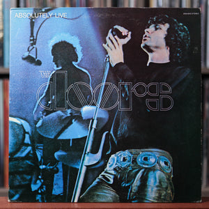 The Doors - Absolutely Live - 2LP - 1983 Elektra, EX/VG+