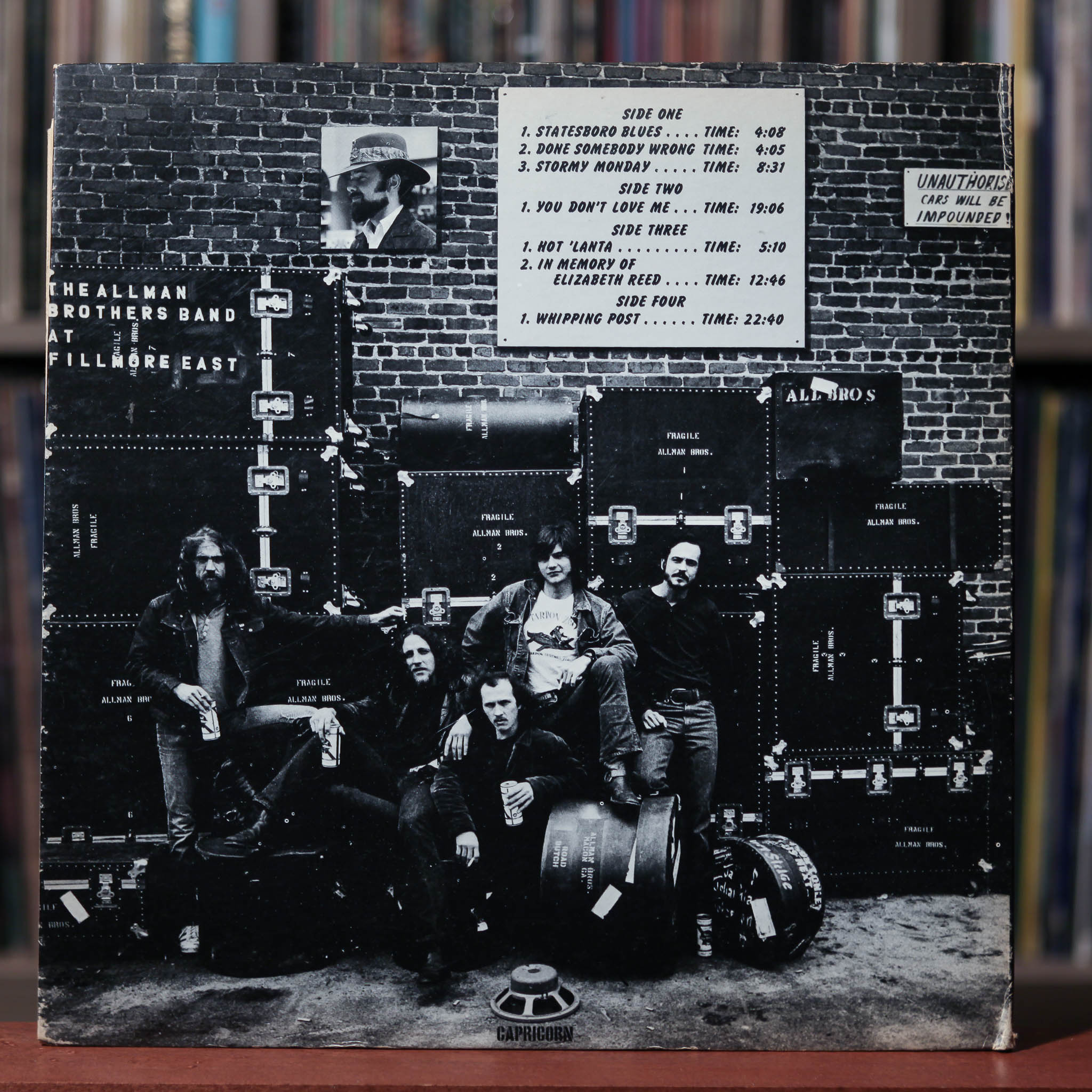 正規代理店 allman brothers fillmore2本15ips - レコード