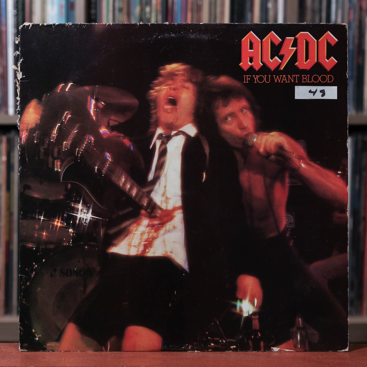 AC/DC - If You Want Blood You've Got It - 1978 Atlantic, G+/VG