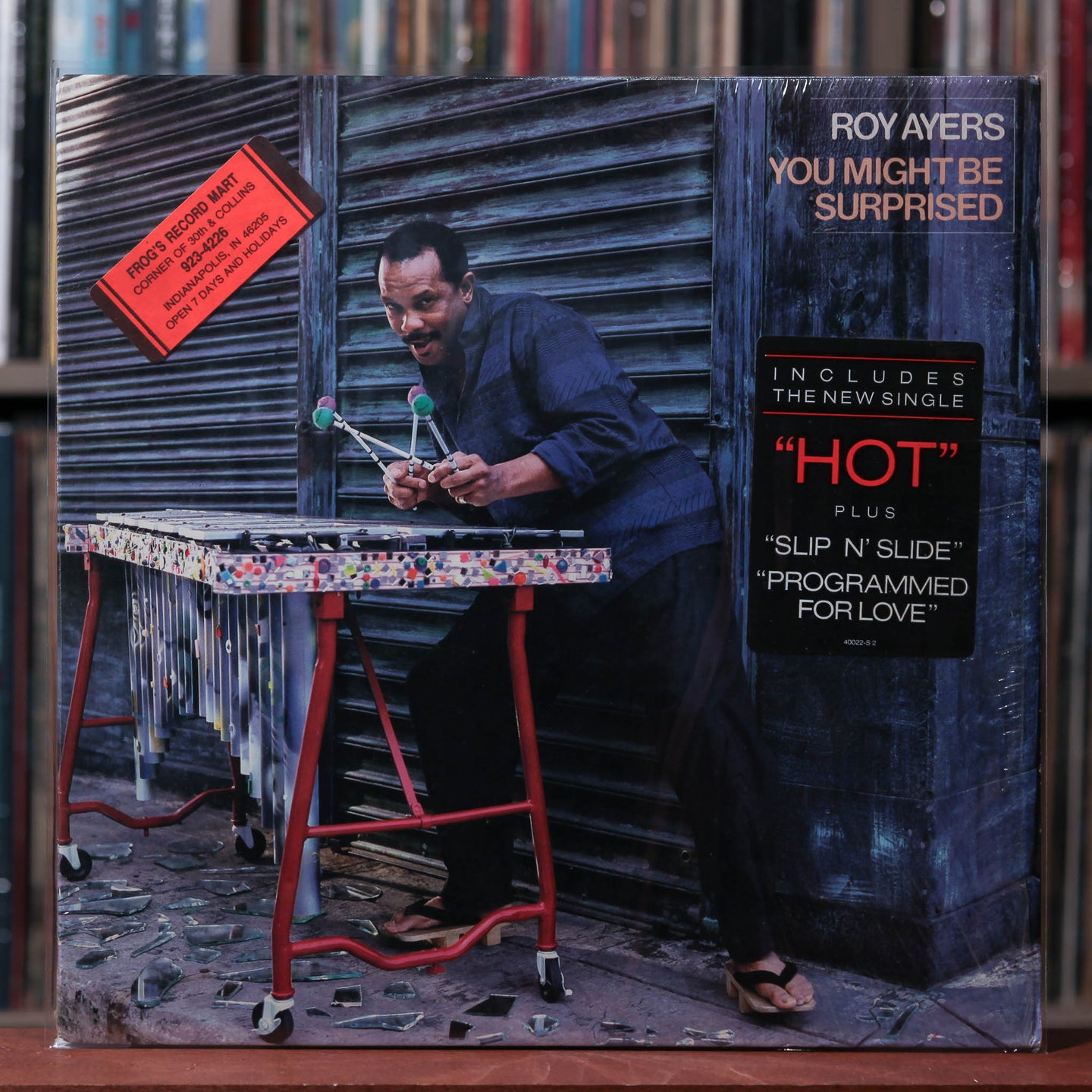 Roy Ayers - You Might Be Surprised - IN SHRINK W/ HYPE 1985 Columbia, EX/VG+