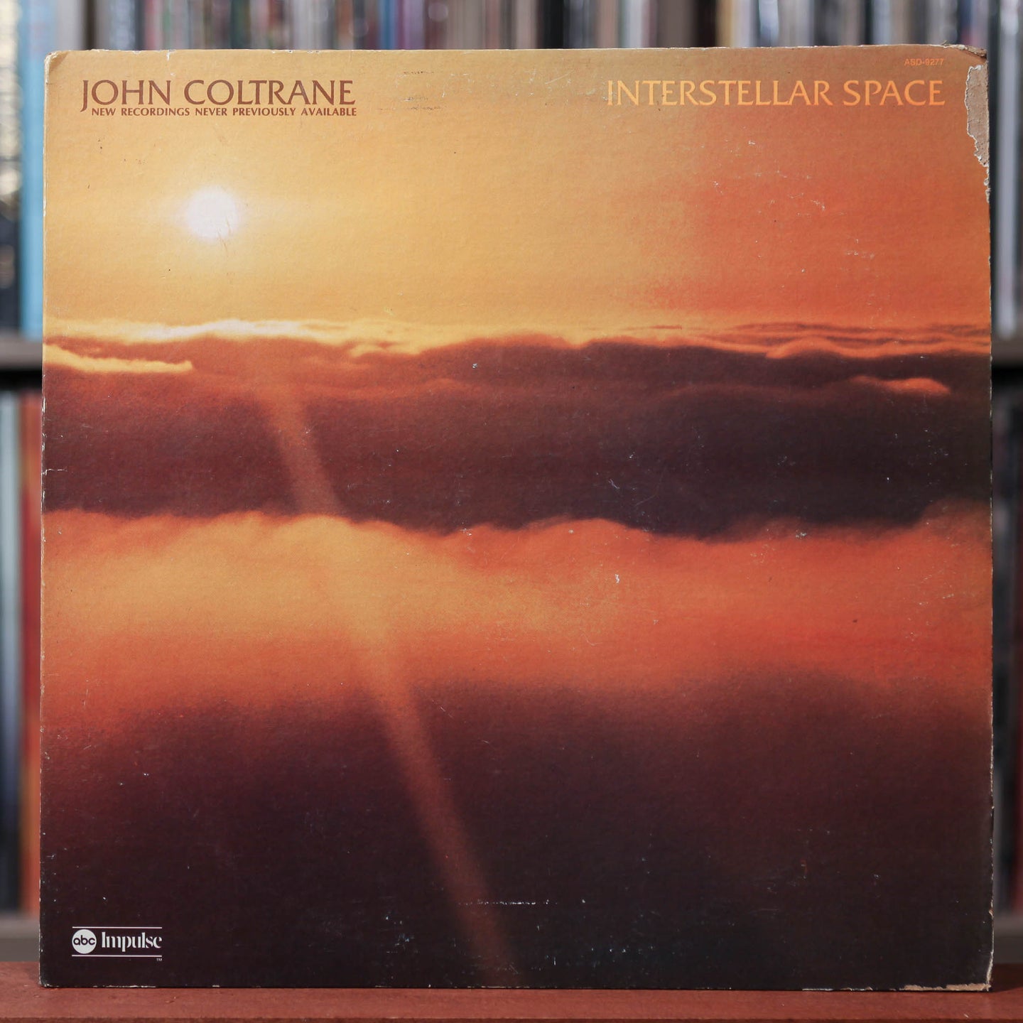 John Coltrane - Interstellar Space - 1974 ABC Impulse!, VG/VG+