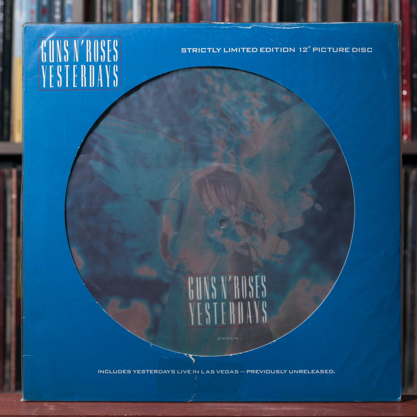 Guns N' Roses - Yesterdays - UK PICTURE DISC 1992 Geffen Records, VG/VG+