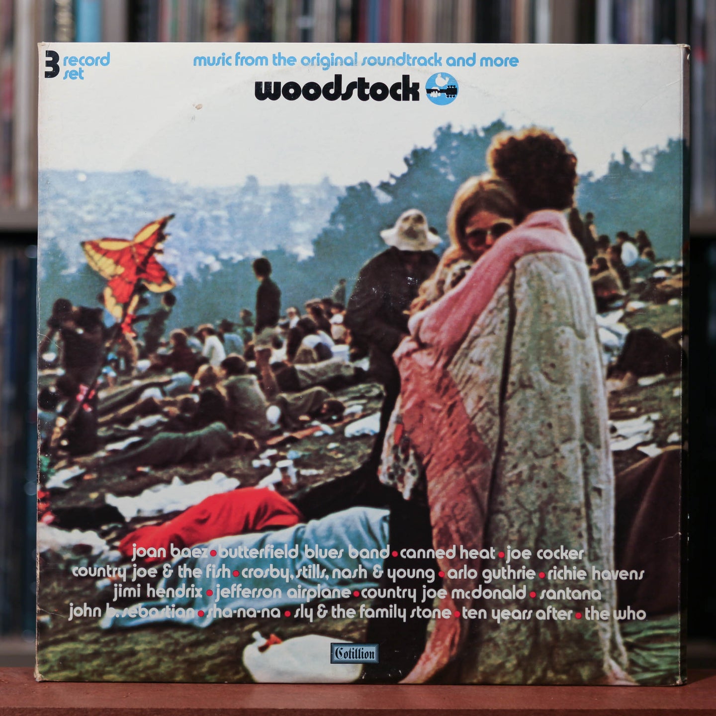 Woodstock - Various - 3LP - 1970 Cotillion, VG/VG