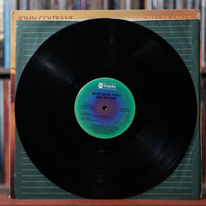 John Coltrane - Interstellar Space - 1974 ABC Impulse!, VG/VG+