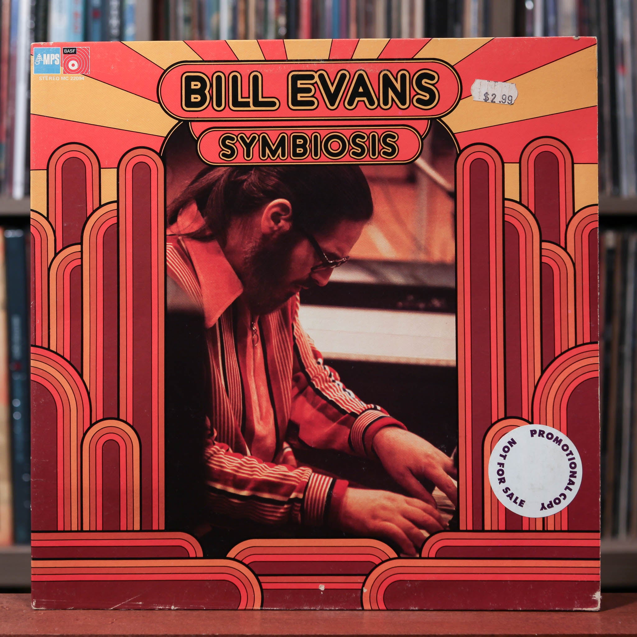 Bill Evans - Symbiosis - PROMO - 1974 MPS Records, VG+/VG+