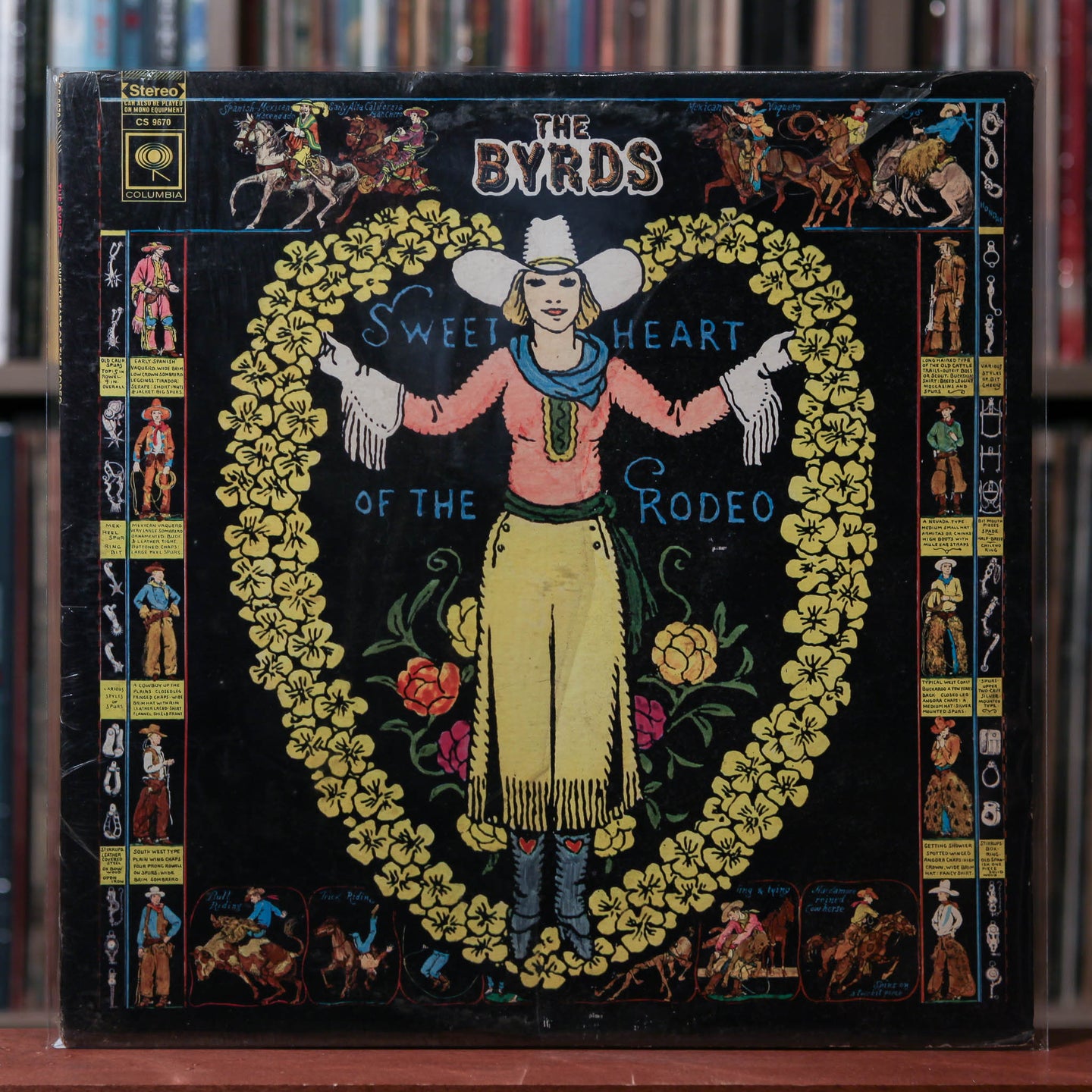 The Byrds - Sweetheart Of The Rodeo - 1968 Columbia, VG+/EX