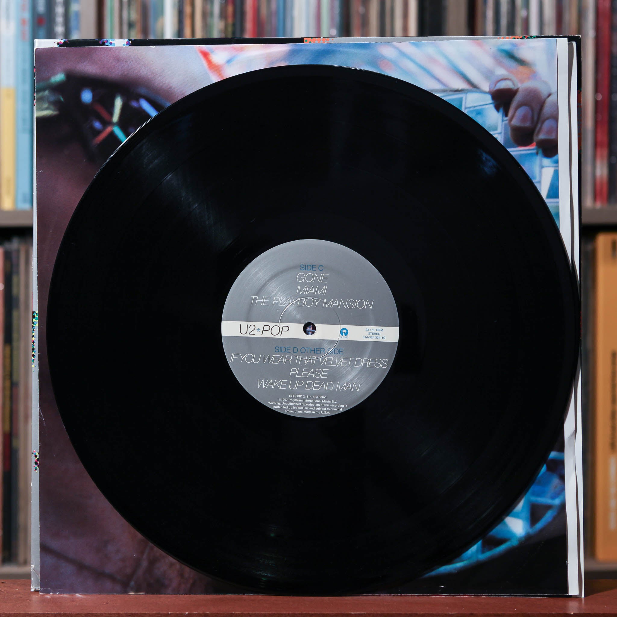 U2 - Pop - 2LP 1997 Island Records, VG/VG