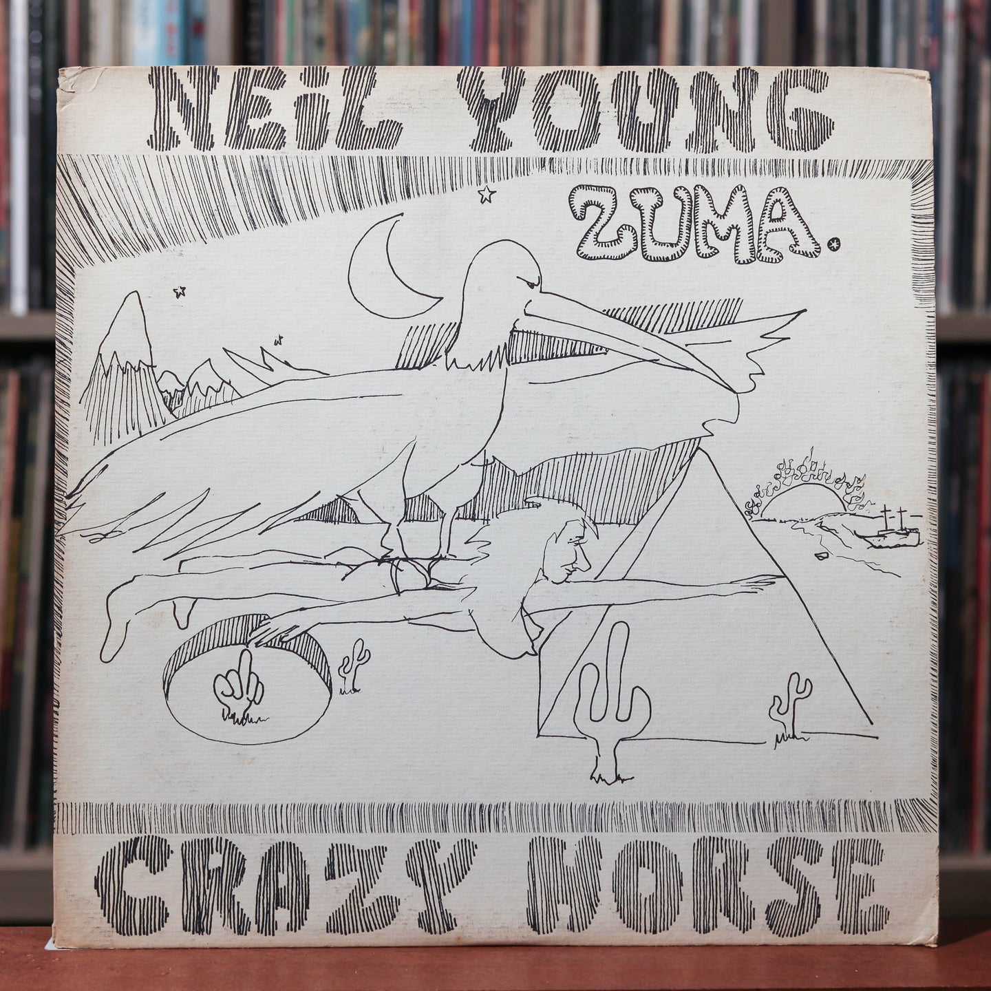 Neil Young  - Zuma - 1975 Reprise, VG/VG