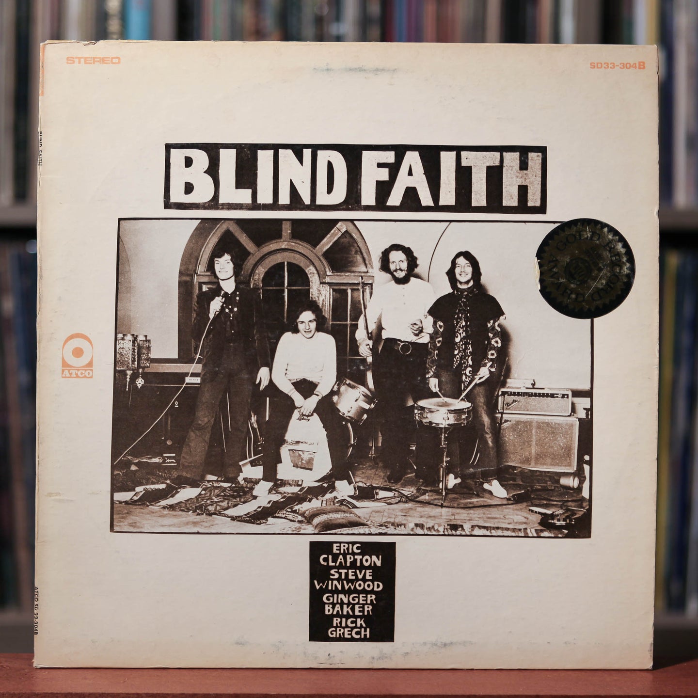 Blind Faith - Self Titled - 1969 ATCO, VG/VG