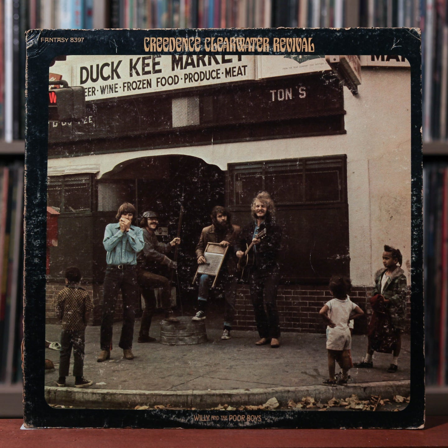 Creedence Clearwater Revival - Willy And The Poor Boys - 1973 Fantasy, G+/Strong VG