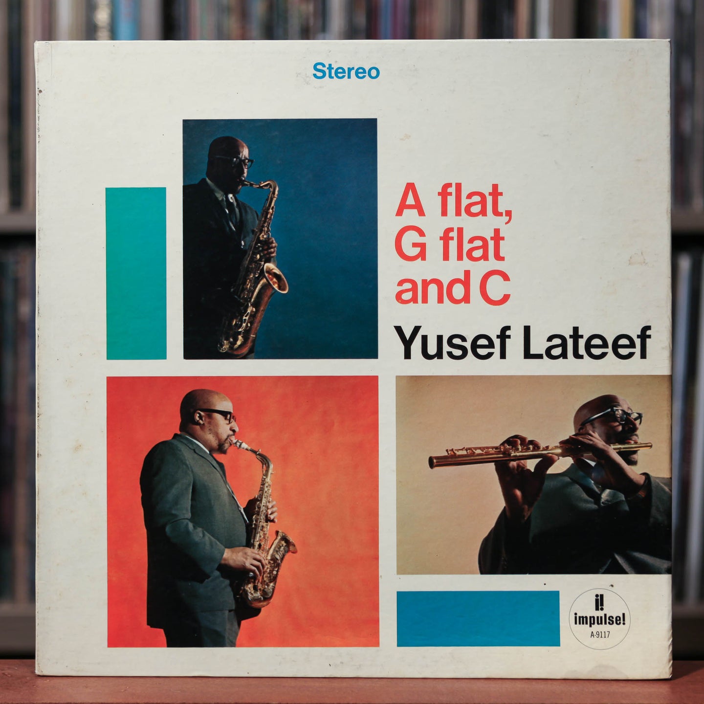 Yusef Lateef - A Flat, G Flat And C - 1967 Impulse!, VG+/VG