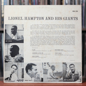 Lionel Hampton - Lionel Hampton And His Giants - 1956 Norgran Records, VG+/VG