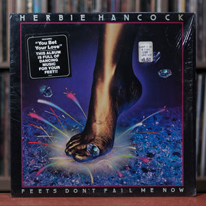 Herbie Hancock - Feets Don't Fail Me Now - 1979 Columbia, VG+/EX w/Shrink & Hype