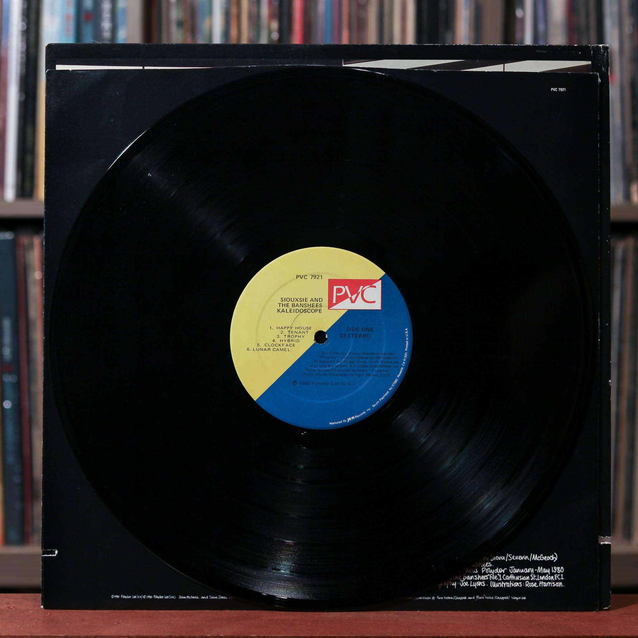 Siouxsie & The Banshees - Kaleidoscope - 1982 PVC Records, VG+/VG+