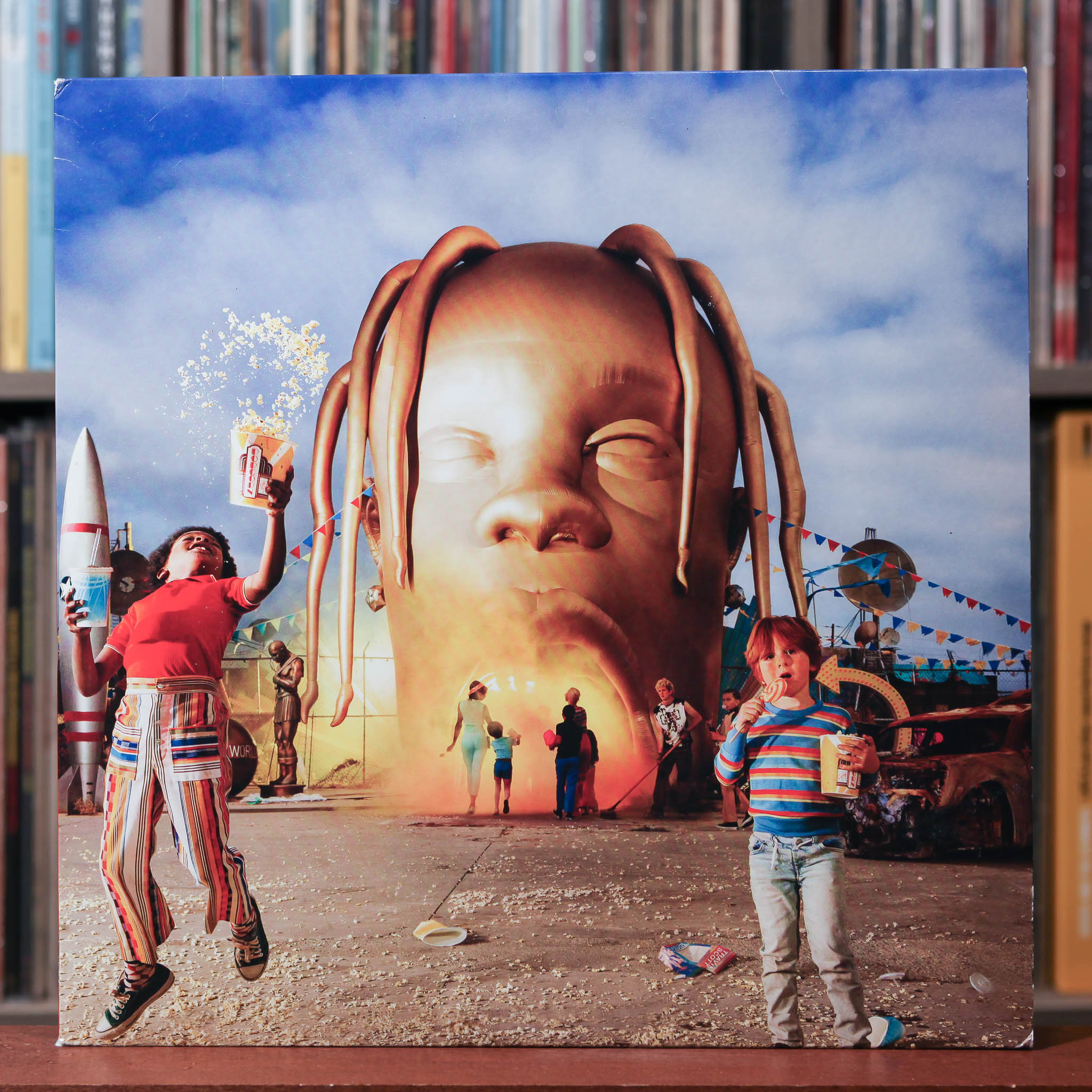 ‼️激レア、限定夜ジャケ‼️ Travis Scott ASTROWORLD 2LP Travis Scott - Astroworld - 2LP 2018 Epic, VG+/VG