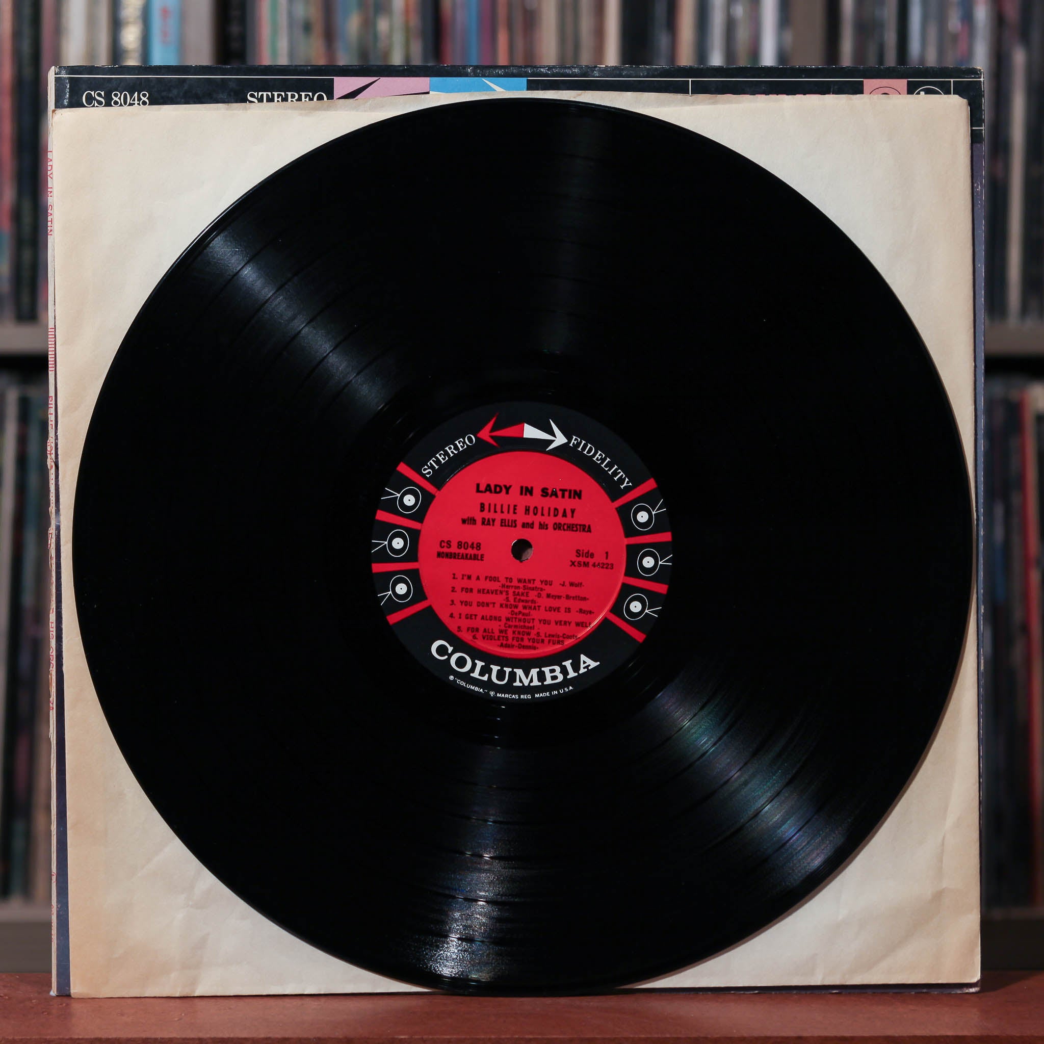 Billie Holiday - Lady In Satin - 1958 Columbia, VG/VG