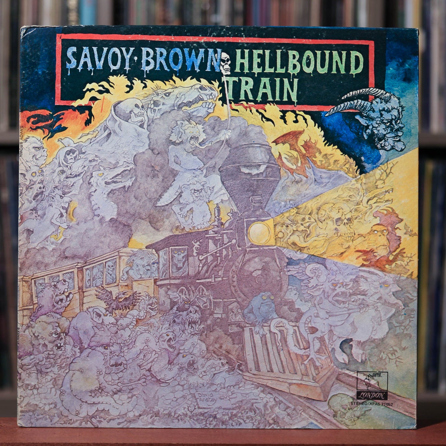 Savoy Brown - Hellbound Train - 1972 Parrot, EX/VG+