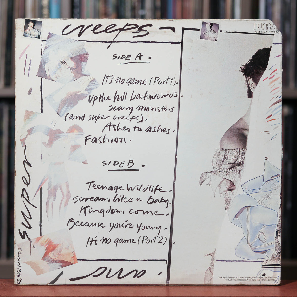 album scary monsters David Bowie - Scary Monsters