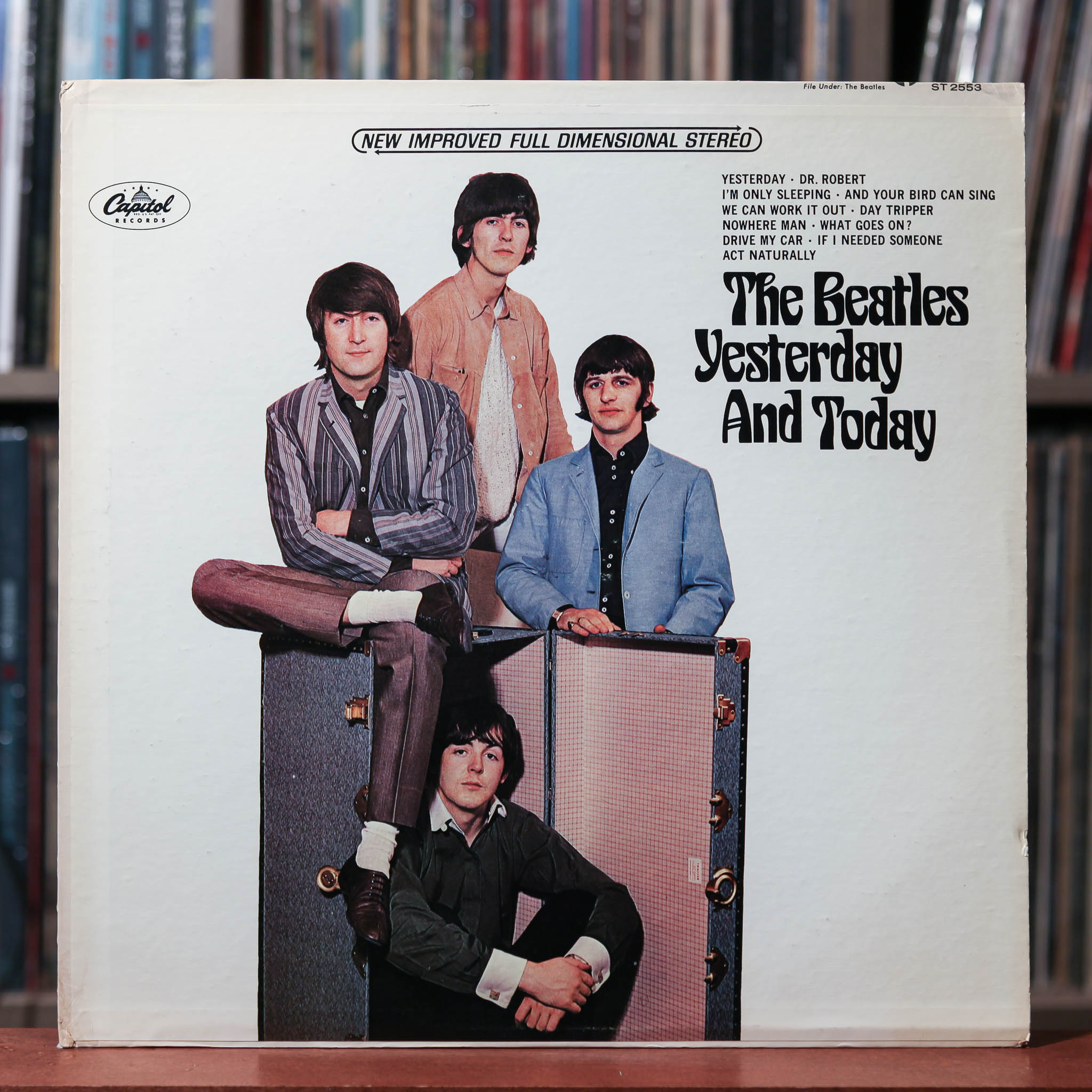 The Beatles - Yesterday And Today - 1966 Capitol Records, VG+/VG+