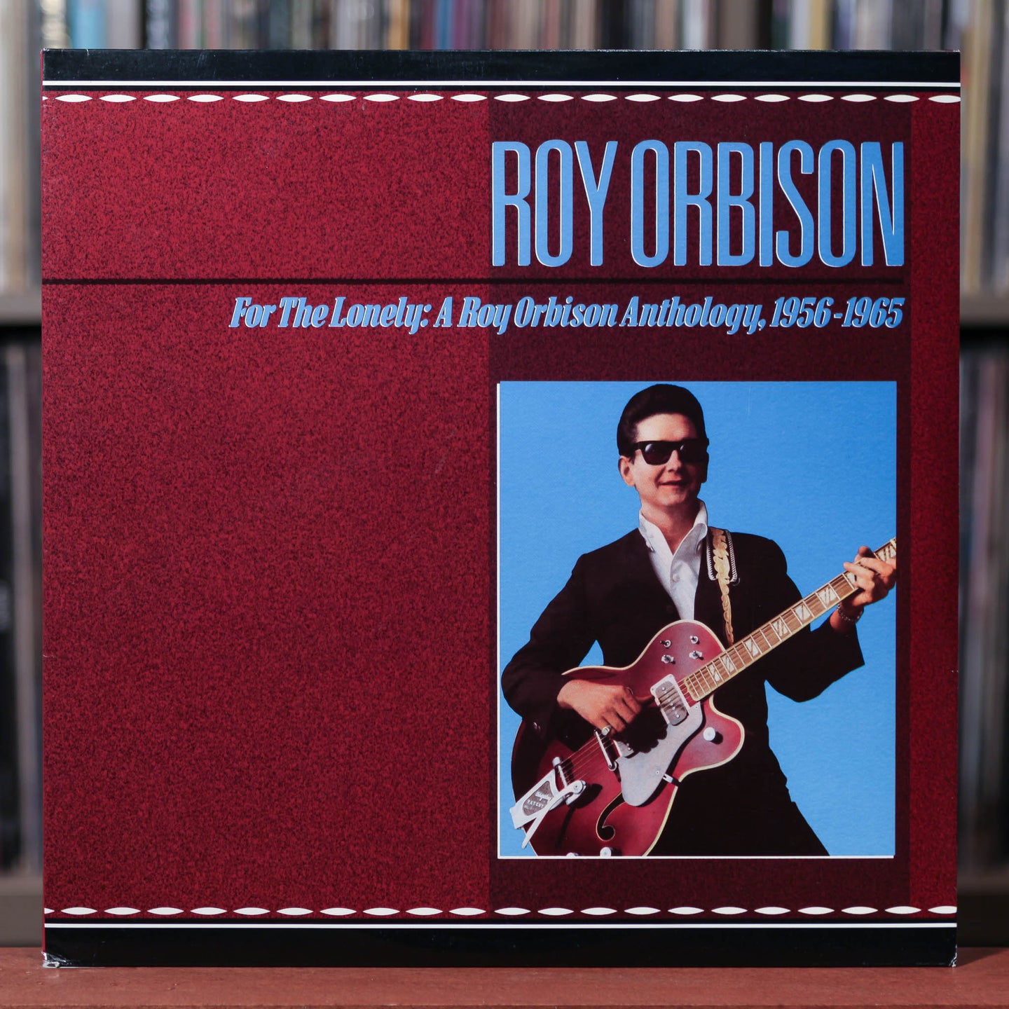 Roy Orbison - For The Lonely: A Roy Orbison Anthology, 1956-1965 - 2LP - 1988 Rhino, EX/EX
