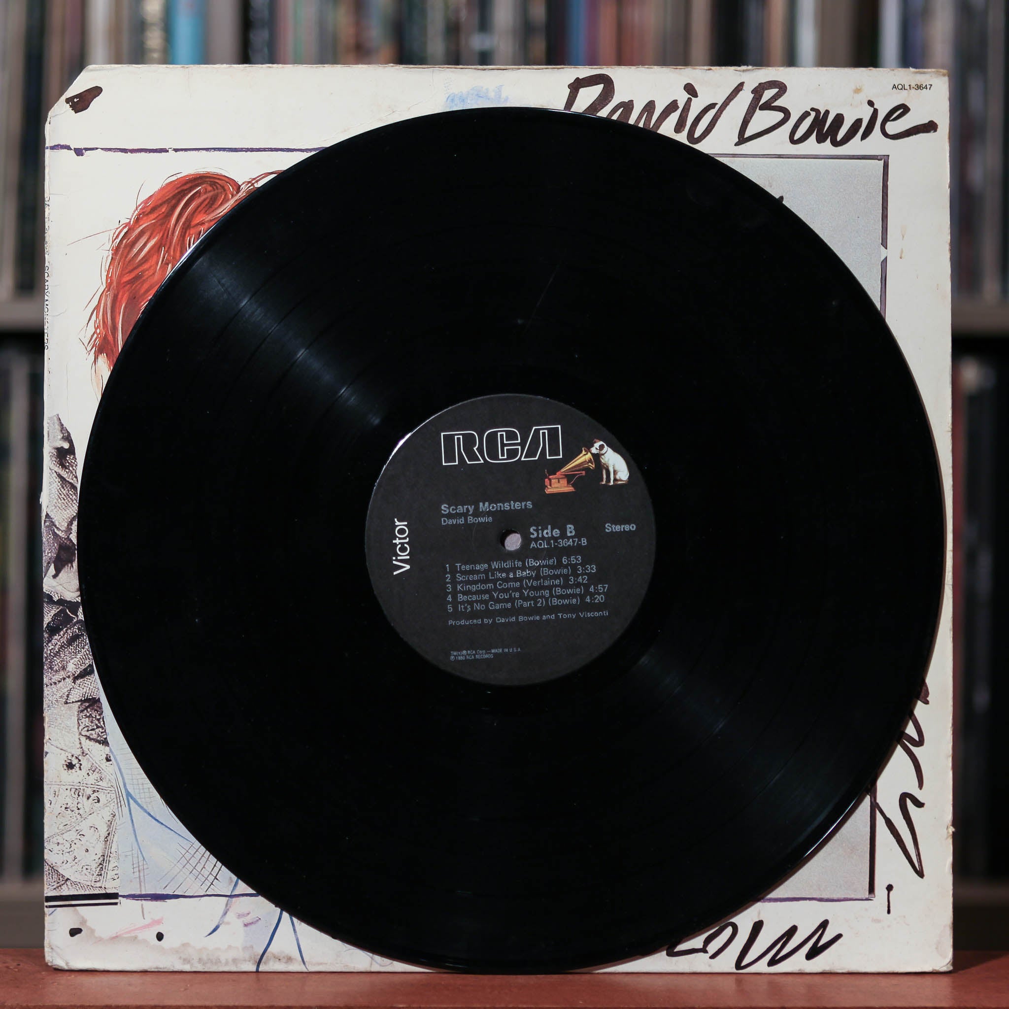 david bowie scary monsters vinyl lp David Bowie - Scary Monsters