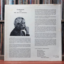 Load image into Gallery viewer, J. Krishnamurti - 3 LP Bundle -  Thought Breeds Fear, Mind In Meditation, This Light In Oneself
